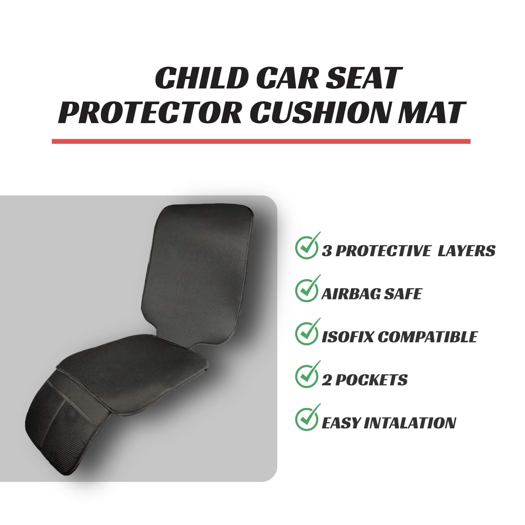 isofix seat protector